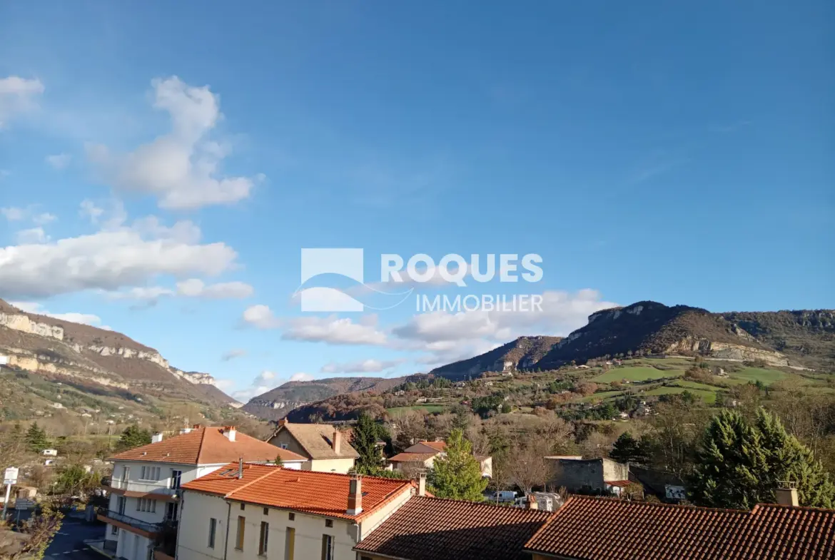 À vendre : Appartement T3 à Millau avec terrasse et balcon 