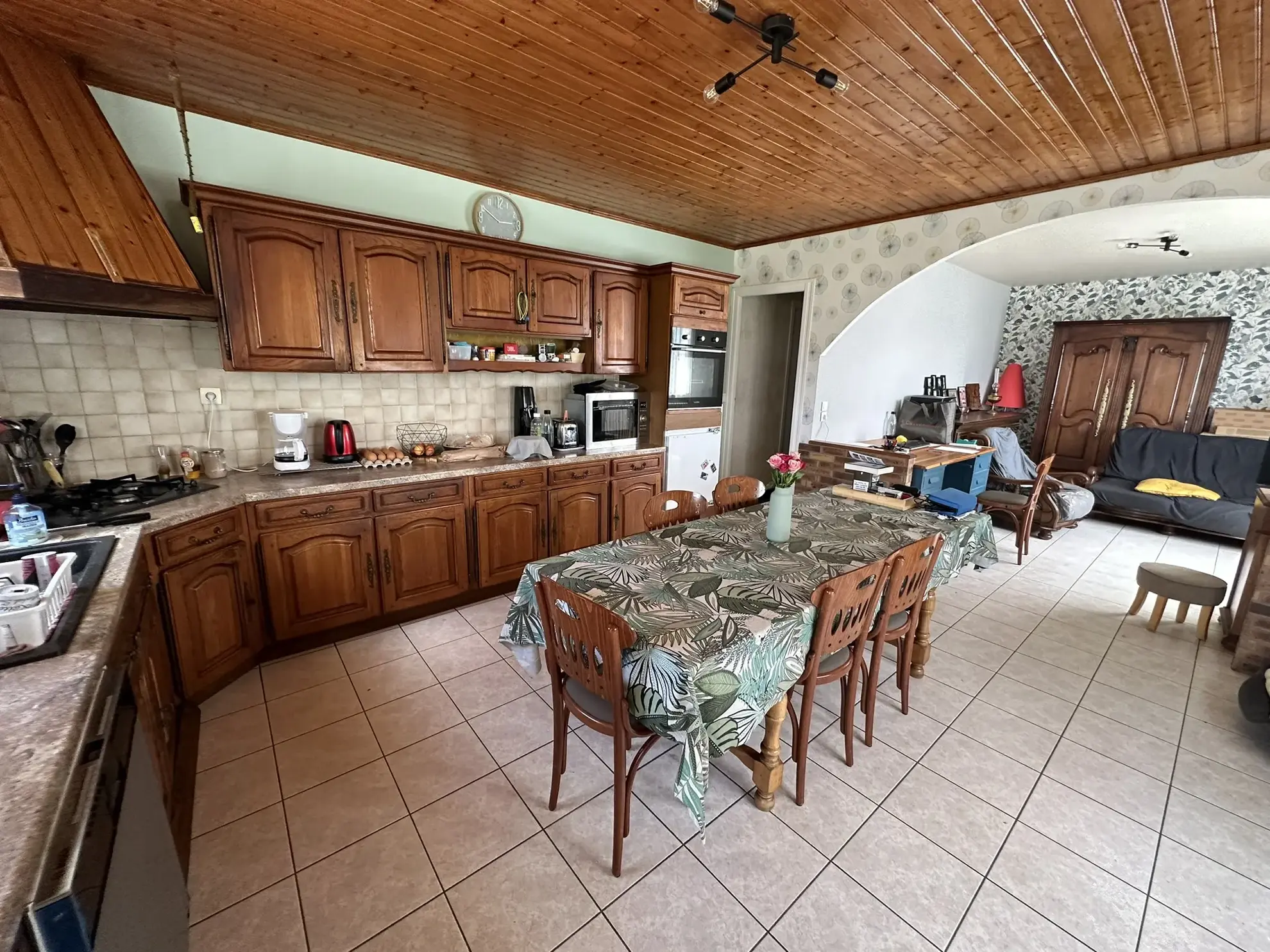 Maison de village à vendre à Melrand - 129 m² avec terrain de 1600 m² 