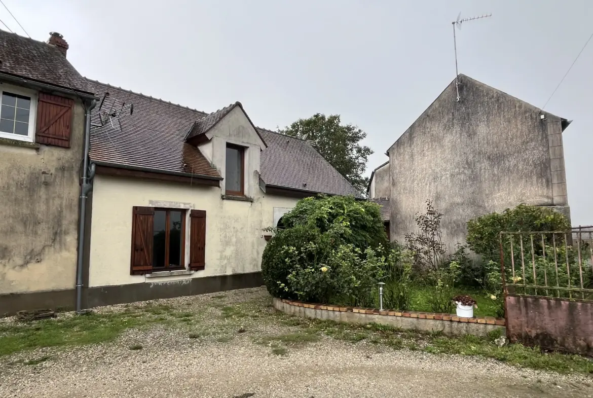 Maison en pierre rénovée à Andonville avec terrain de 1390 m2 