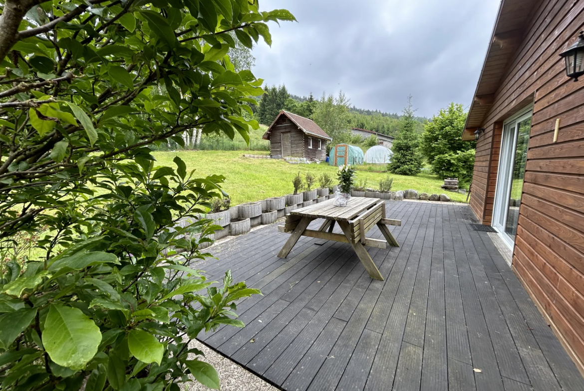 Chalet rénové de 1978 à vendre au Le Tholy 