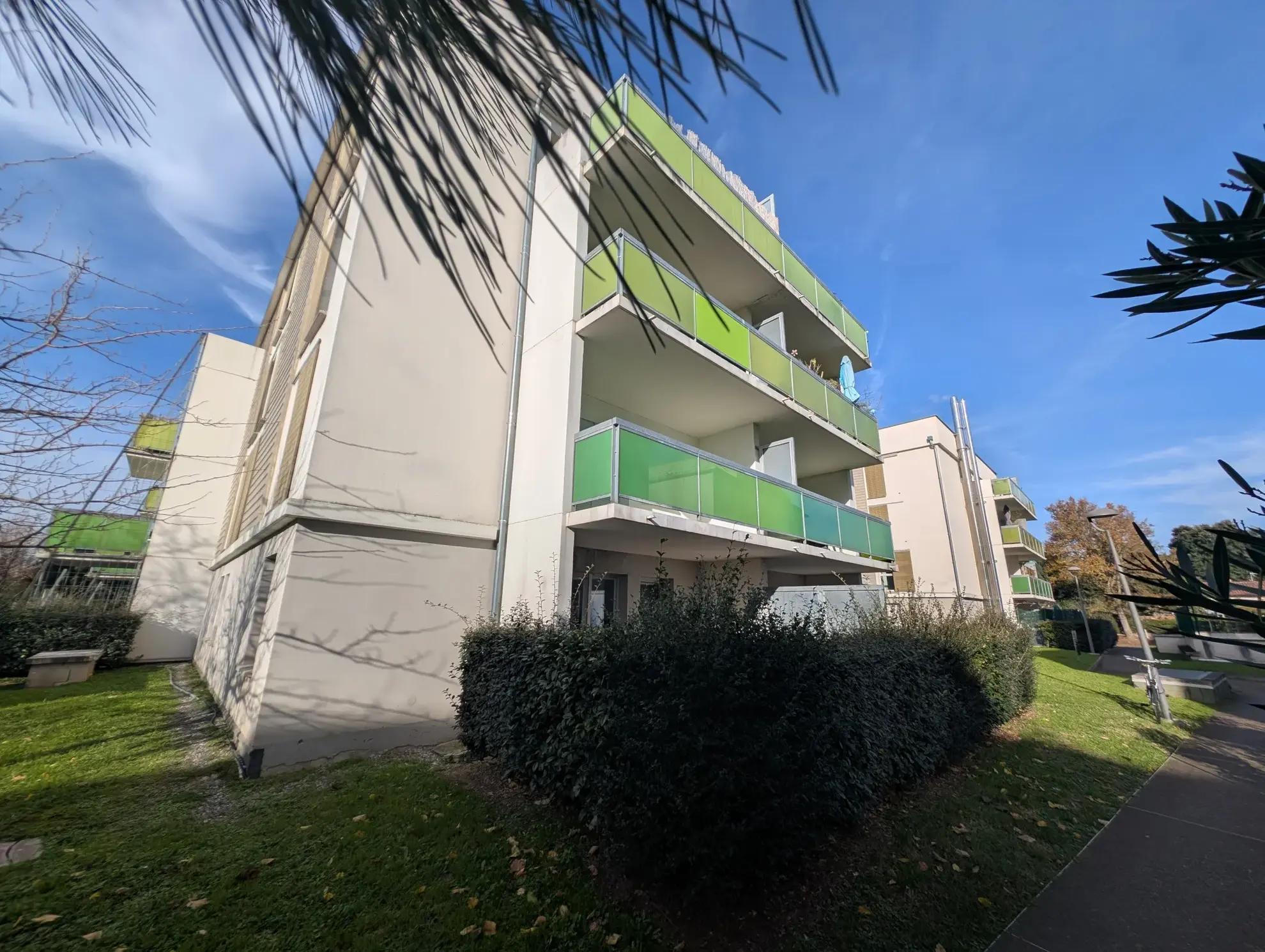 Appartement T1 de 37 m2 à Toulouse Saint Martin du Touch avec parking 