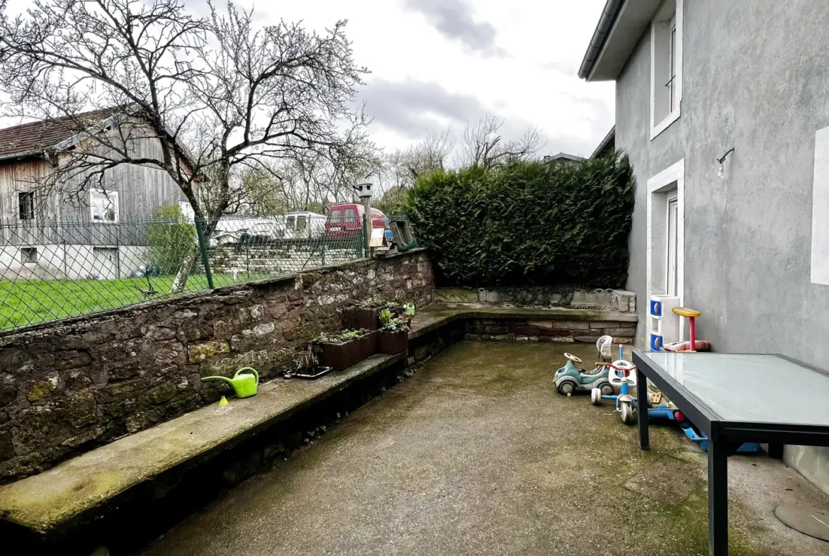 Maison de village à vendre à Godoncourt avec vue imprenable 