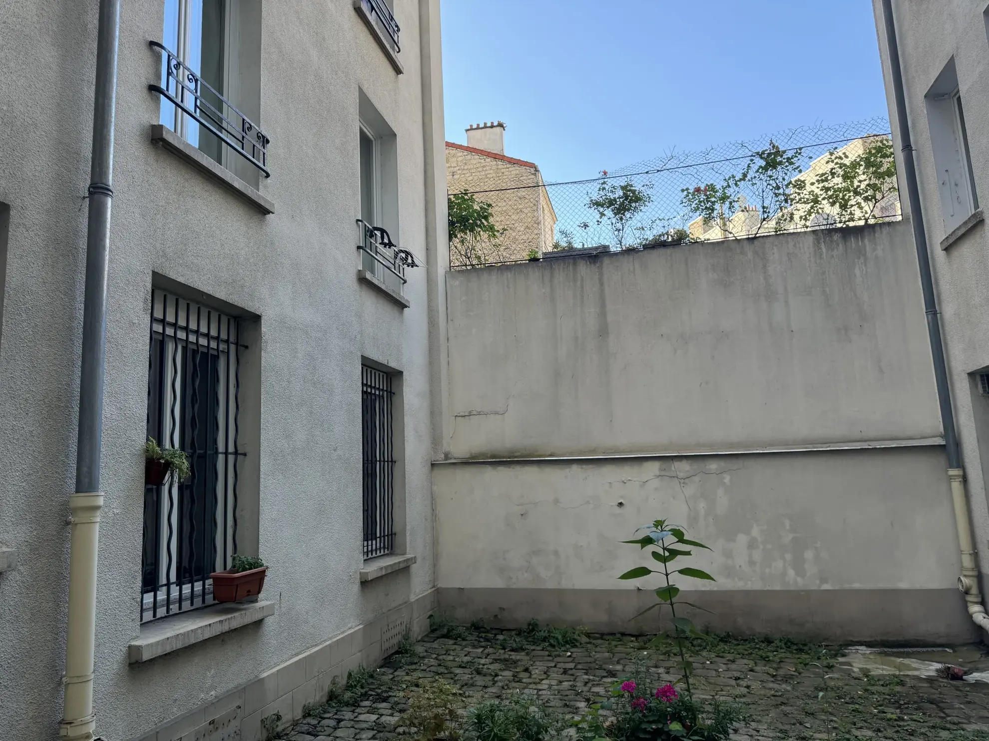 Charmant studio sur cour à Paris, parc de Choisy 