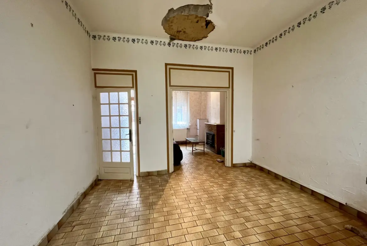 Charmante maison des années 30 à vendre à Roubaix 