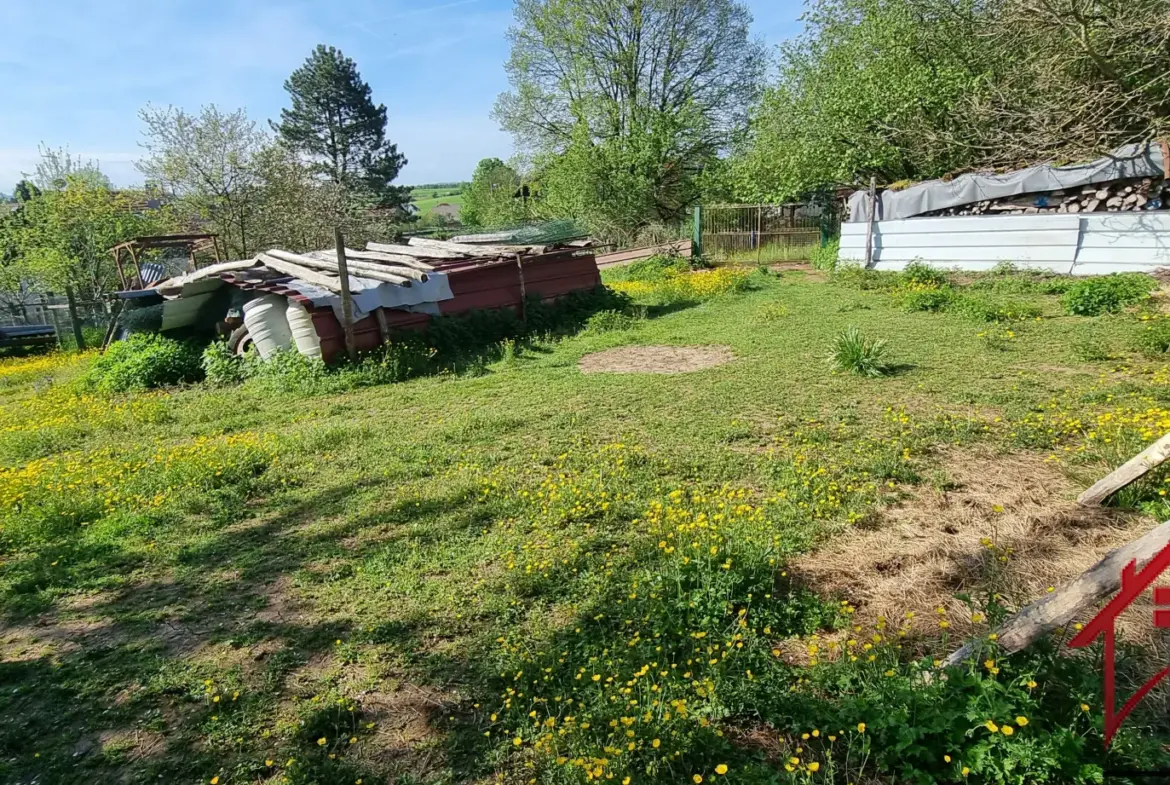 Terrain Constructible de 1247 m² à L'Hôpital du Grosbois 