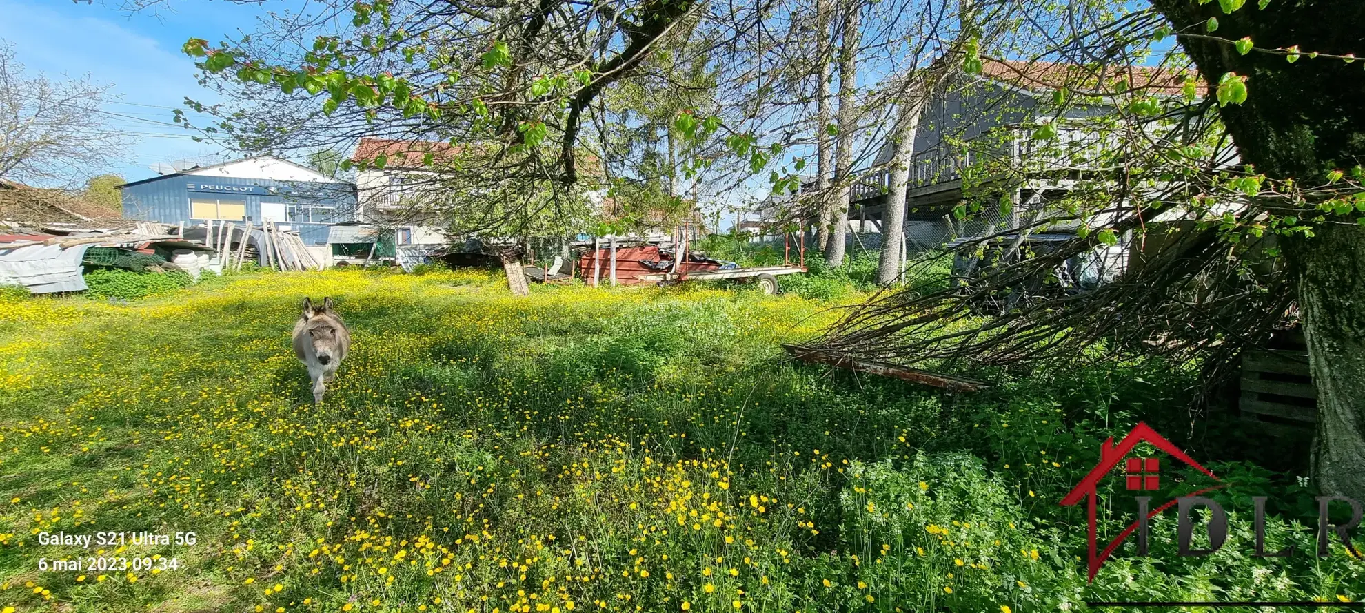 Terrain Constructible de 1247 m² à L'Hôpital du Grosbois 