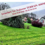 A vendre : Terrain à bâtir de 400 m² à Gruchet-le-Valasse