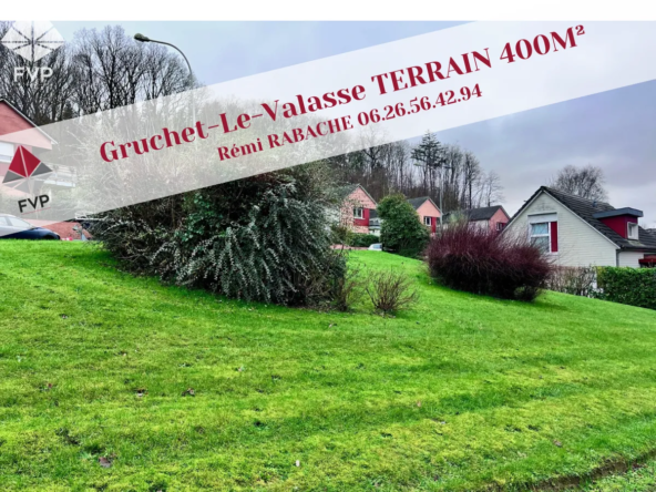 Terrain à bâtir de 400 m² à Gruchet-le-Valasse à vendre