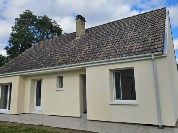 Vente maison plain-pied 3 chambres - Longueville sur Scie