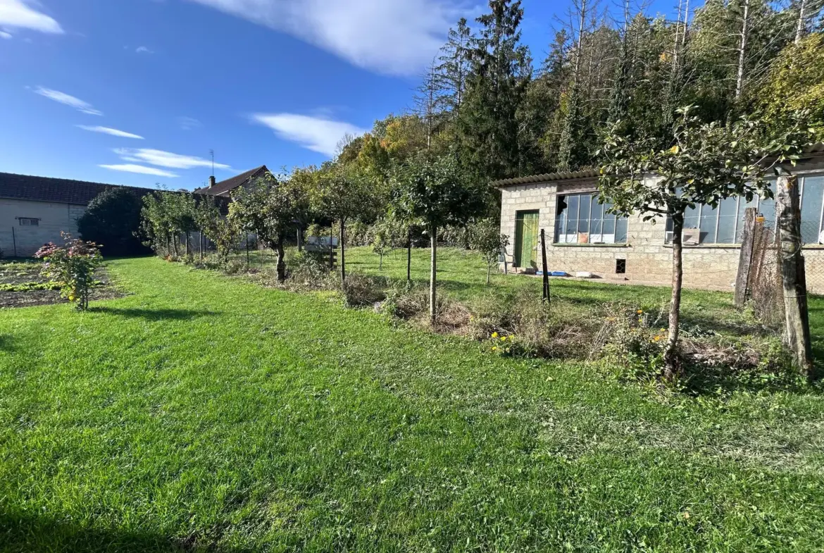 Longère avec deux maisons à 35 min d'Amiens à Airaines 