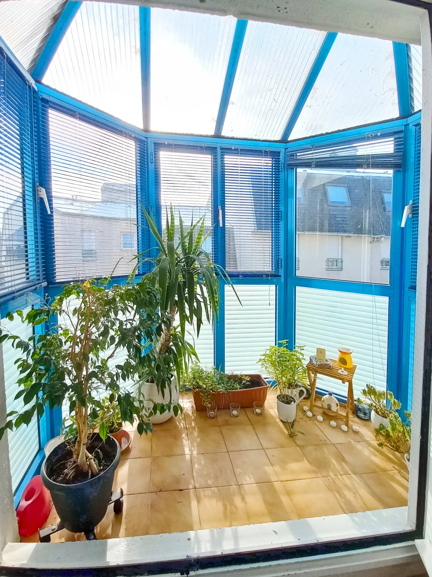 Appartement atypique 3/4 pièces à Creteil avec jardin d'hiver 