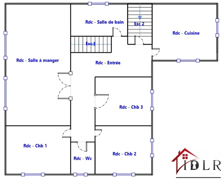 Pavillon de 190 m² avec jardin à Guyonvelle 