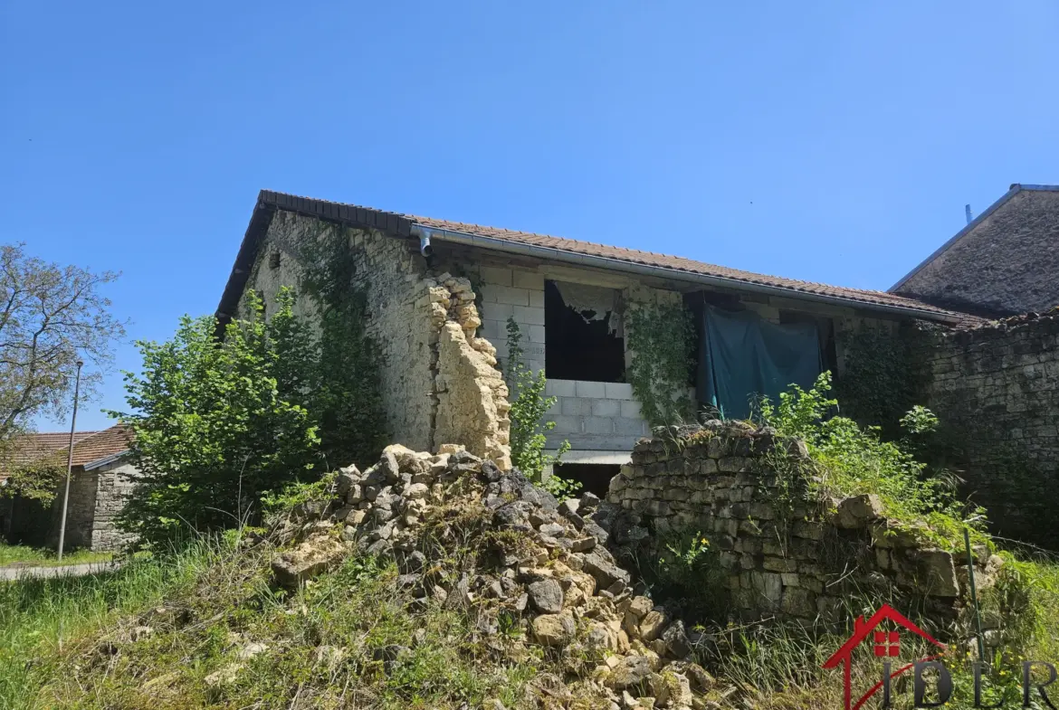 Ensemble immobilier comprenant 2 habitations sur un terrain de 1520 m² à Villars-Saint-Marcellin 