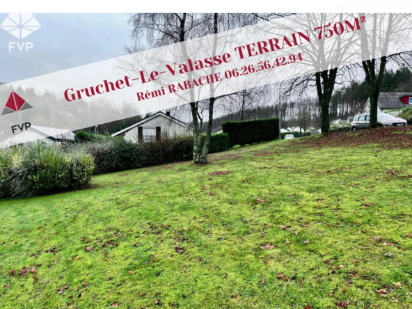 A vendre : Terrain à bâtir de 750 m² à Gruchet-le-Valasse