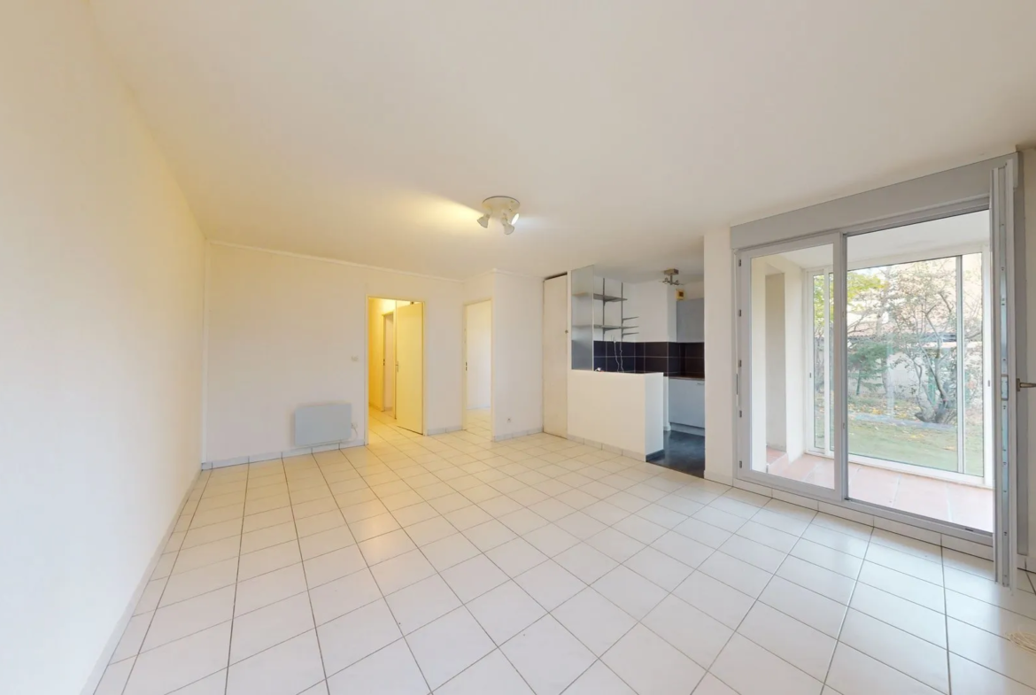 Appartement T3 à vendre à Toulouse avec jardin 