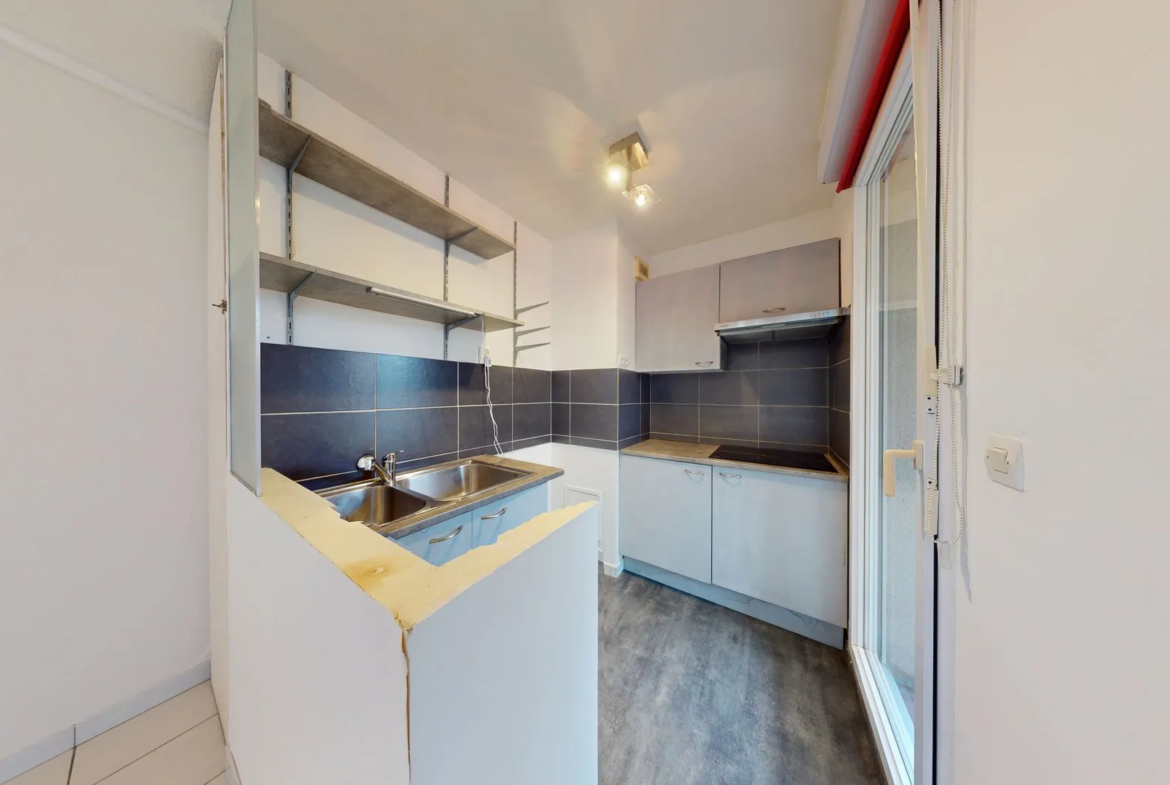 Appartement T3 à vendre à Toulouse avec jardin 