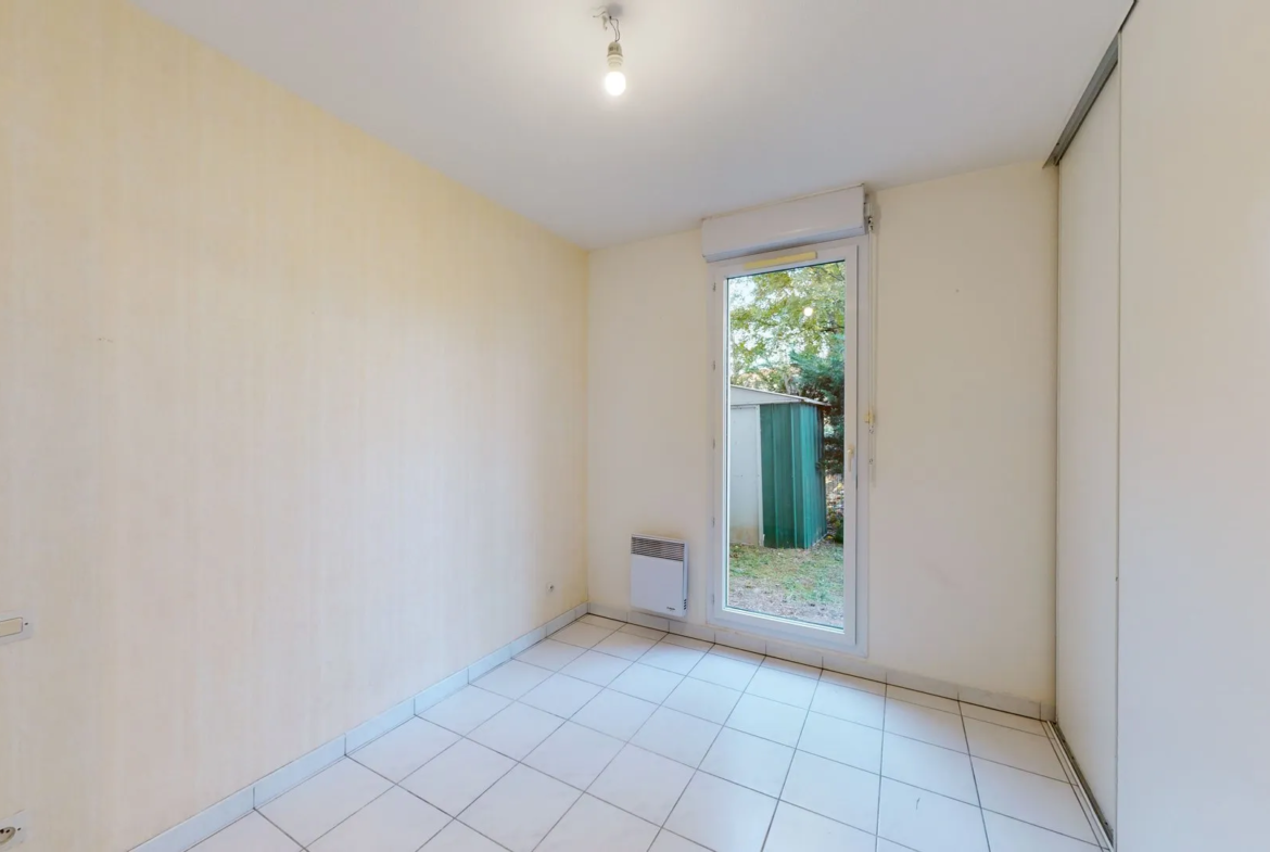 Appartement T3 à vendre à Toulouse avec jardin 