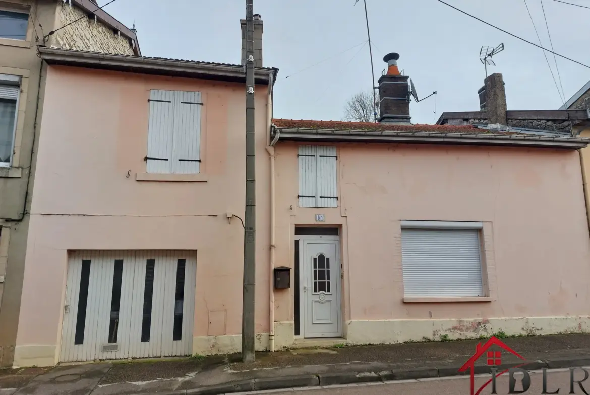 Maison à rénover de 145m2 avec jardin à Wassy 