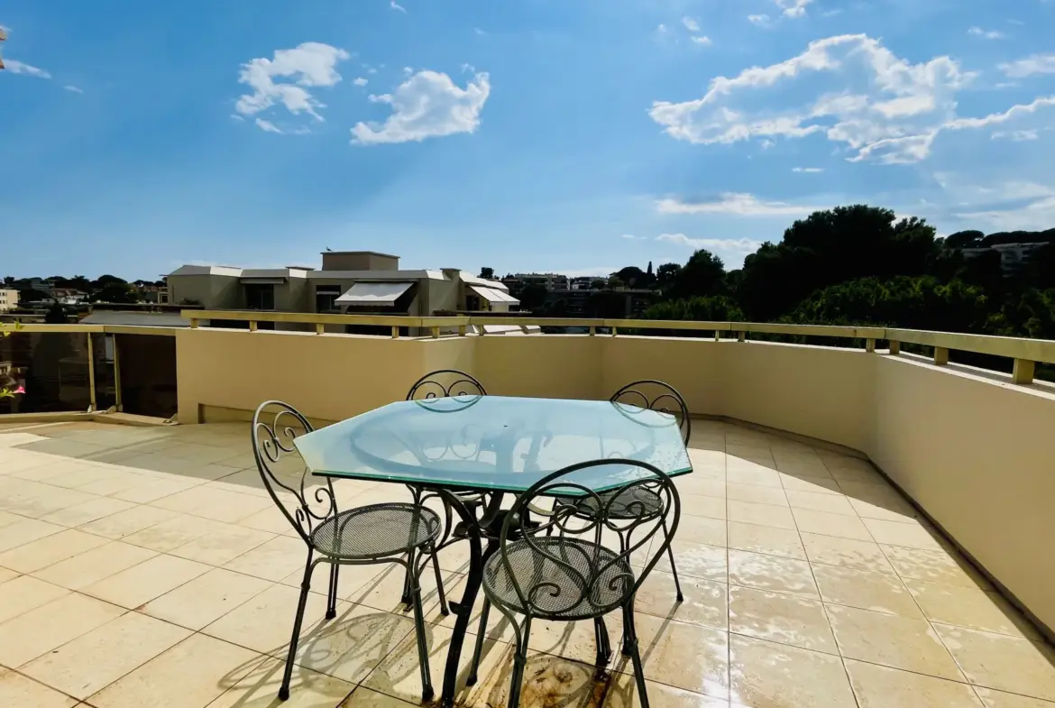 À vendre : Appartement 3 pièces seniors avec terrasse au Cannet 