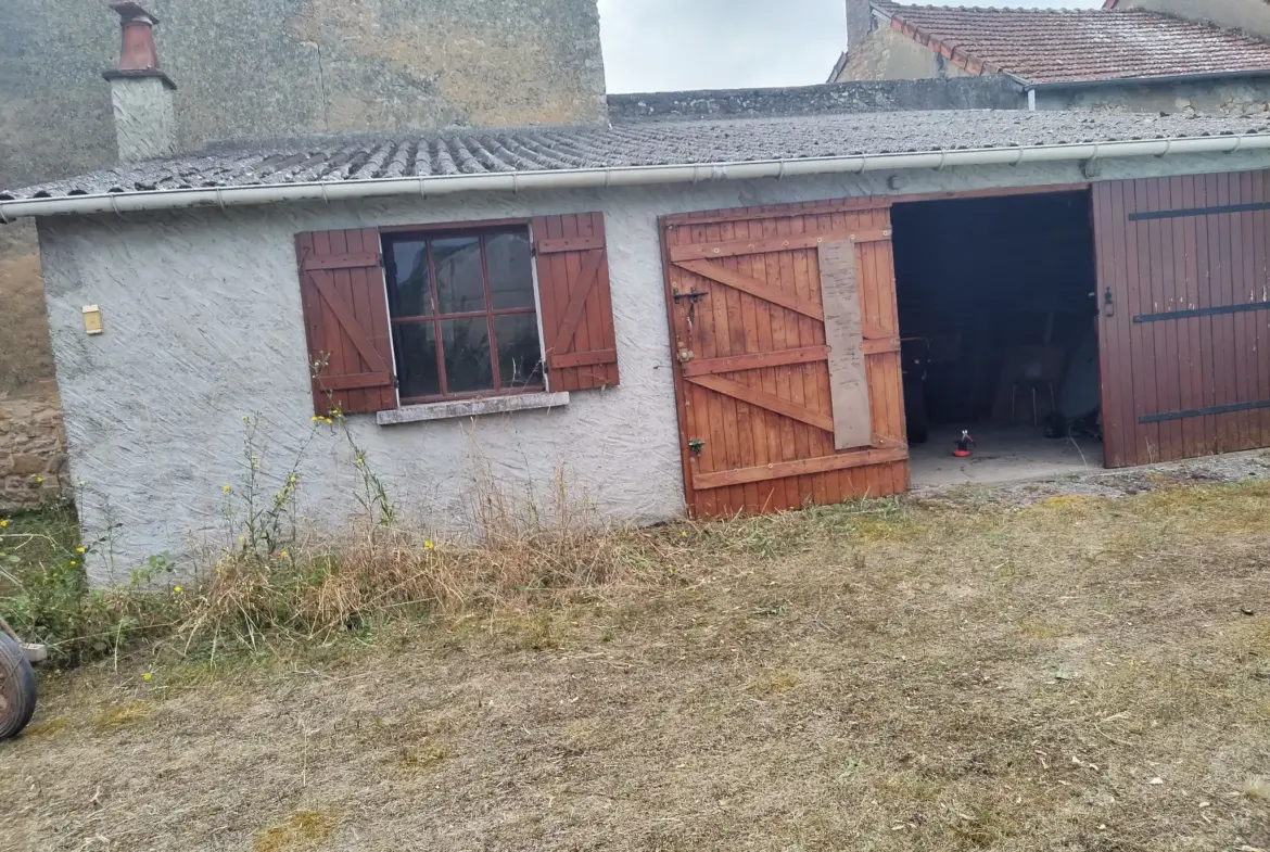 Maison à vendre à La Guerche Sur L'Aubois - 3 chambres et jardin 