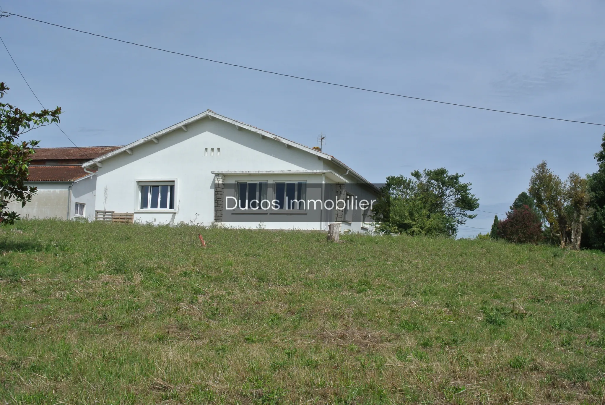 Maison avec 4 chambres et 2,8 hectares de terrain à Virazeil 