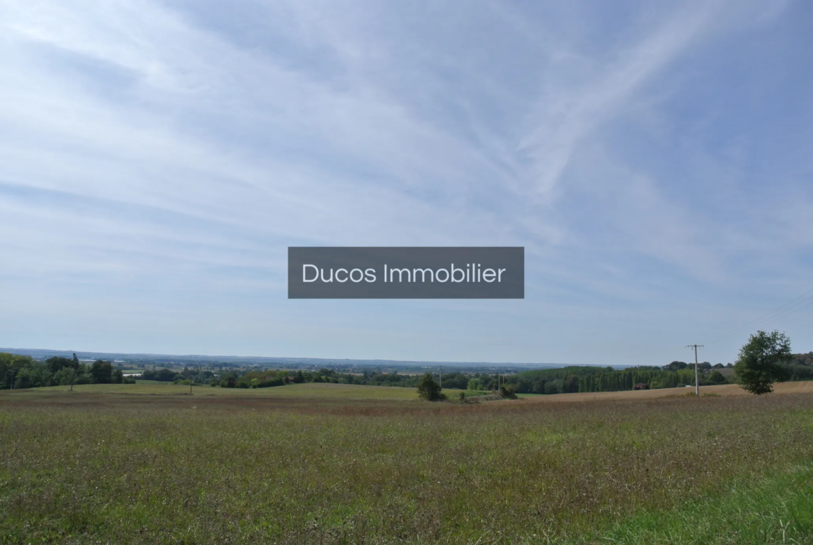 Maison avec 4 chambres et 2,8 hectares de terrain à Virazeil 