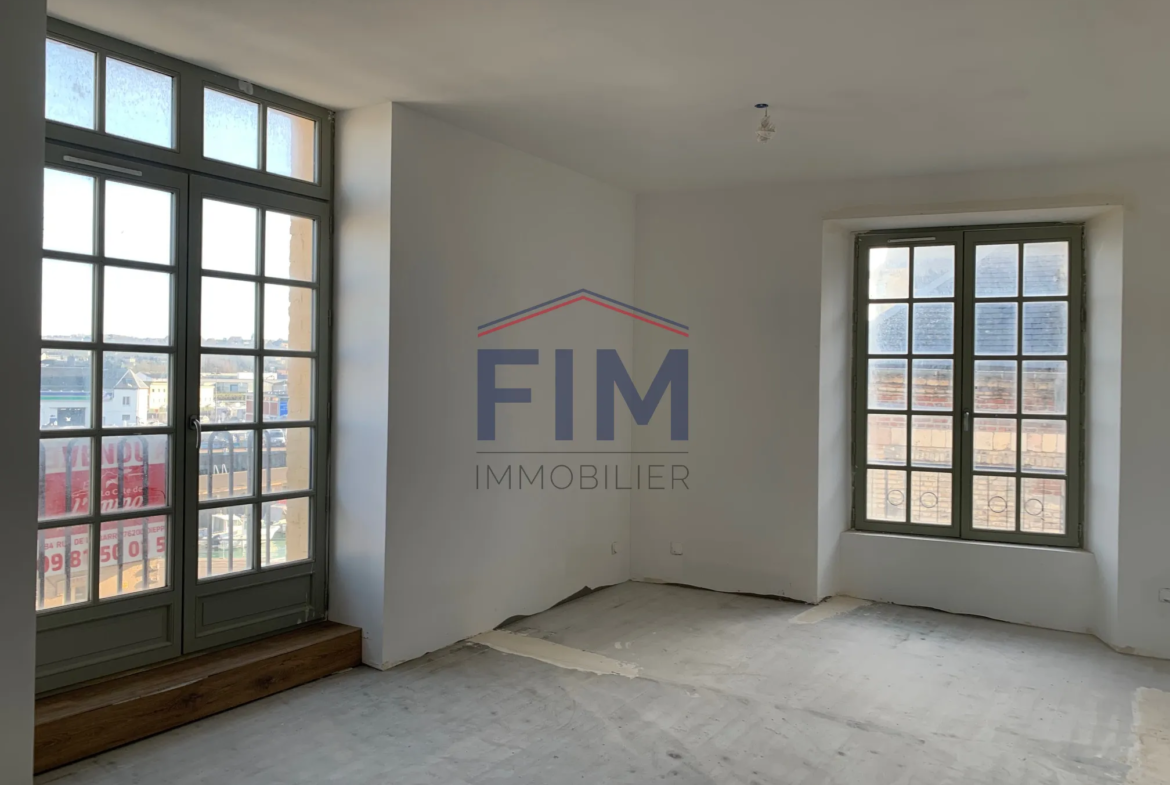 À vendre : Appartement lumineux F2 à Dieppe avec vue sur le port de plaisance 