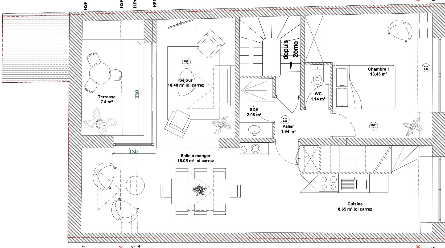 Appartement Type 3 à Rénover à Lille - Sebastopol 