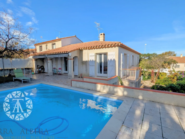 Belle villa avec piscine à Perpignan - 3 chambres et grand garage