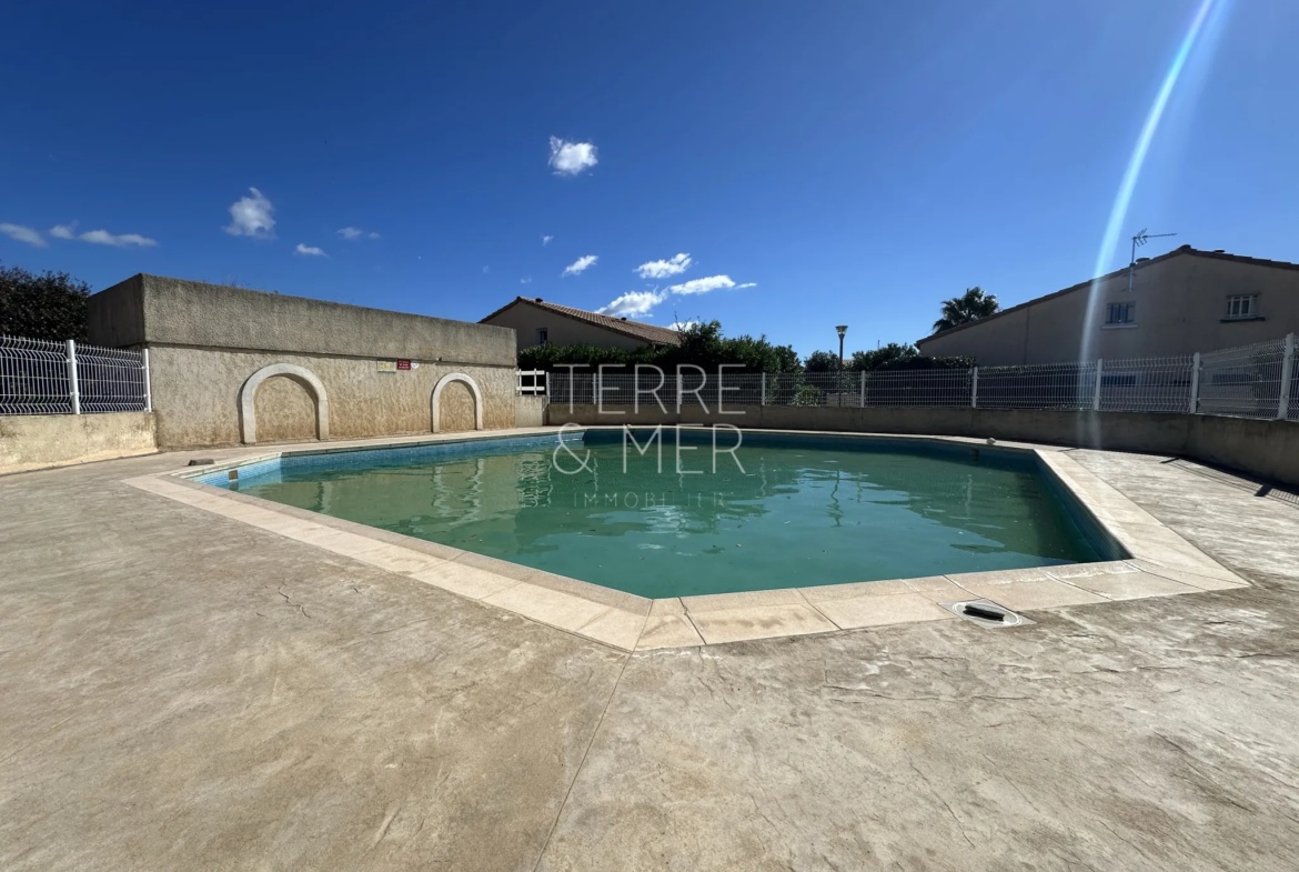 Jolie Maison de Type 3 avec Jardin Proche Plage à St Cyprien 