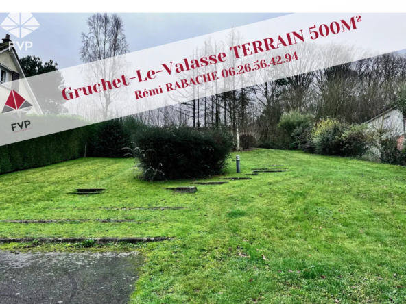 Terrain constructible de 500 m² à vendre à Gruchet-le-Valasse