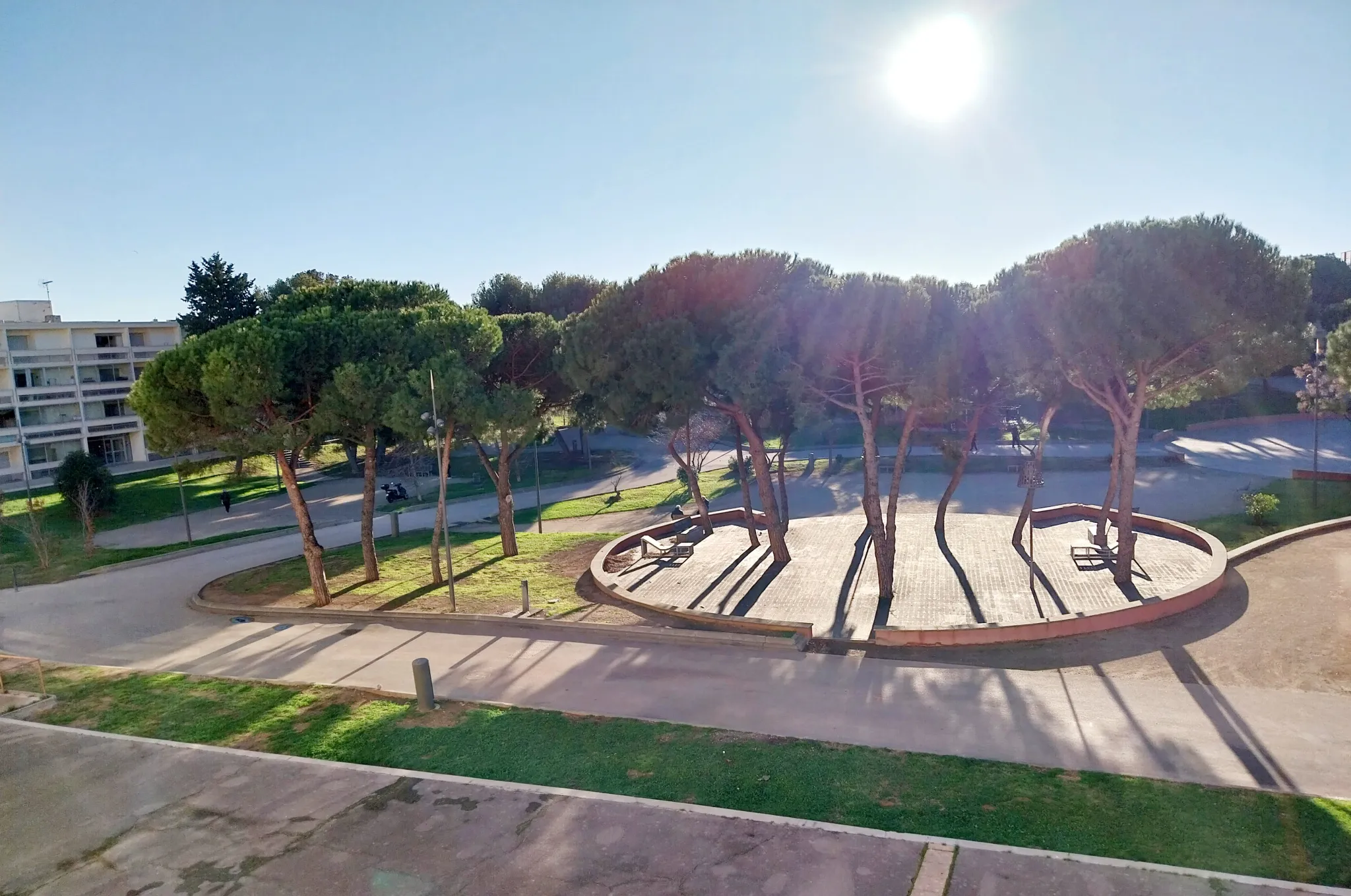 Appartement T1 avec vue sur le Parc Charles de Gaulle à Balaruc-les-Bains 