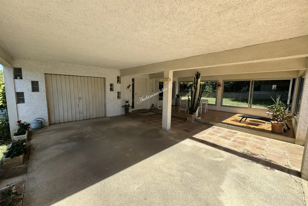 Maison à vendre à Limoux avec garage et jardin 