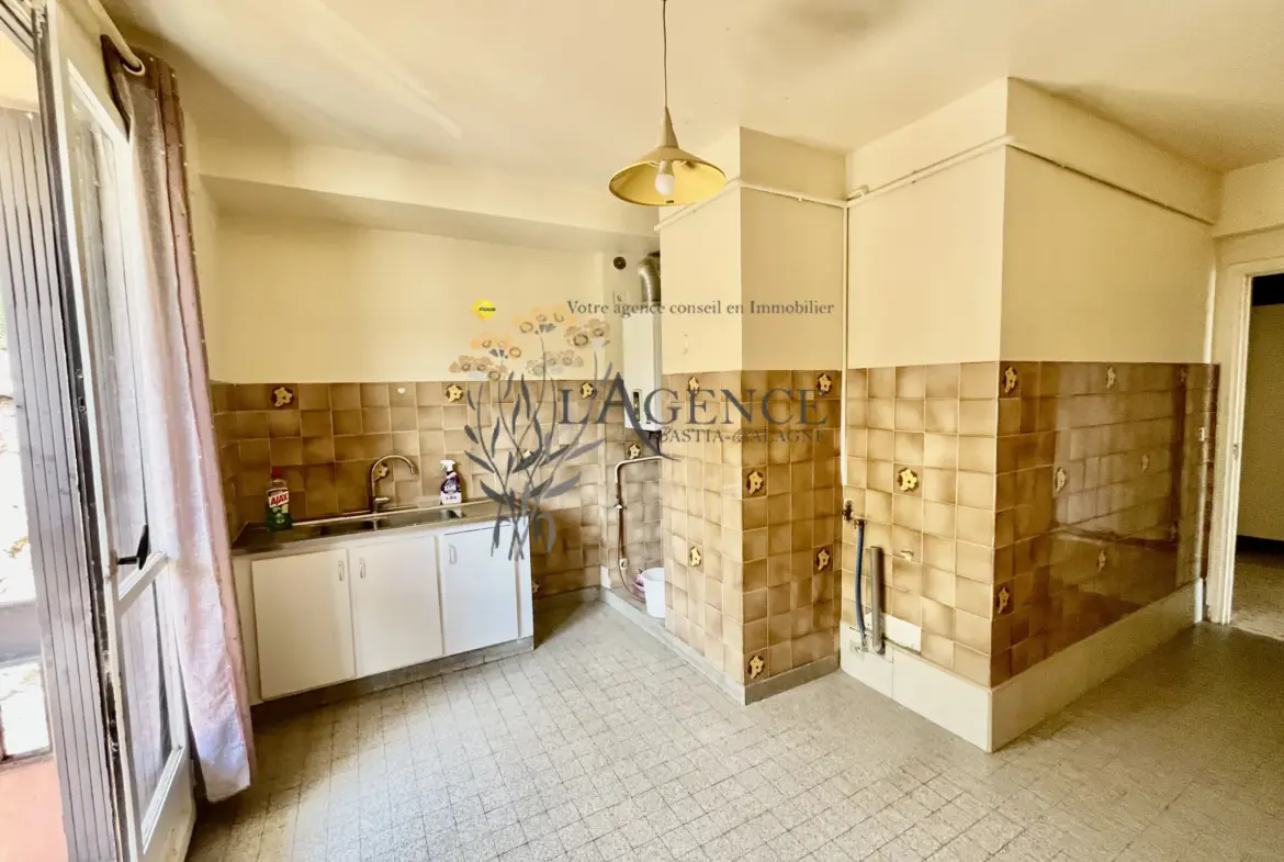 À vendre : Appartement T3 lumineux à Ville di Pietrabugno 