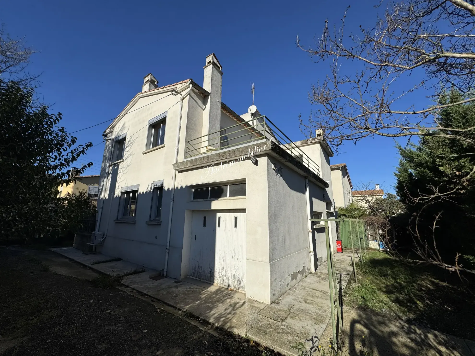 Maison avec jardin et garage à Limoux - 3 chambres et terrasse 