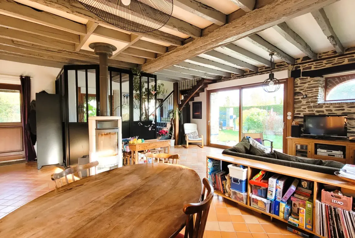 Maison de charme à vendre à Saint Didier - 122 m2 avec jardin 