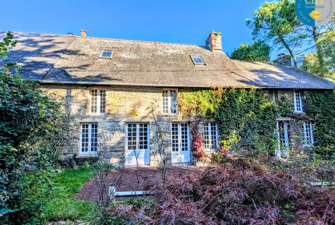 Longère authentique à vendre sur les hauteurs de Plélan le Grand 