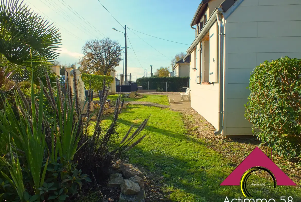 Maison de 117 m² avec jardin et garage à Dun-sur-Auron 