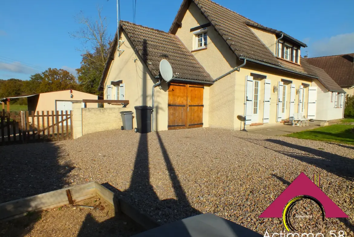 Maison de 117 m² avec jardin et garage à Dun-sur-Auron 