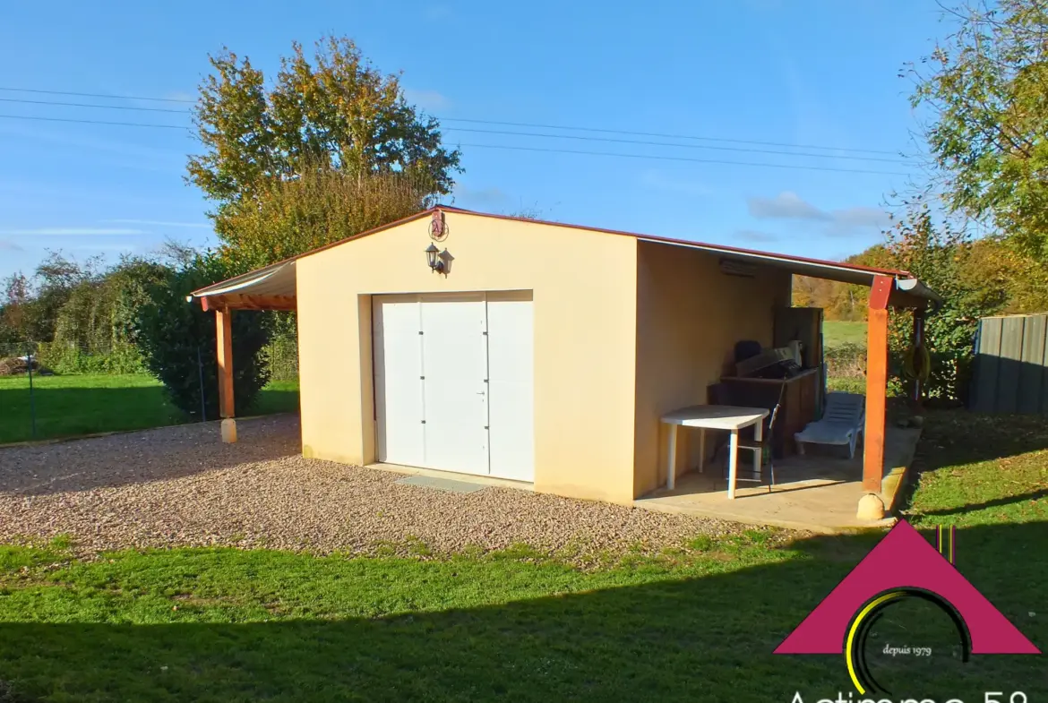 Maison de 117 m² avec jardin et garage à Dun-sur-Auron 