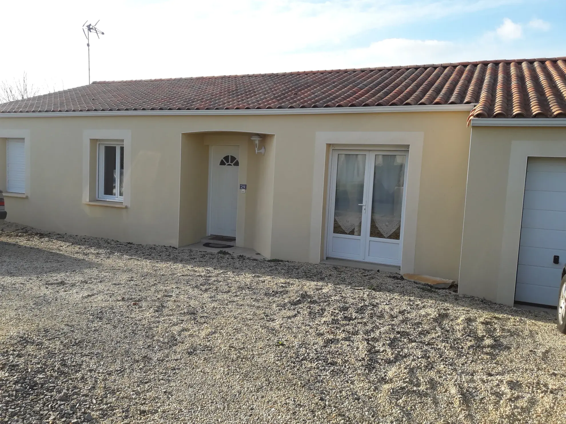 À vendre : agréable maison de plain-pied à Saint Aubin la Plaine 