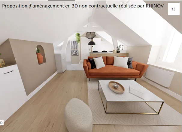 Appartement de caractère de 48 m² à Melun - Gare 