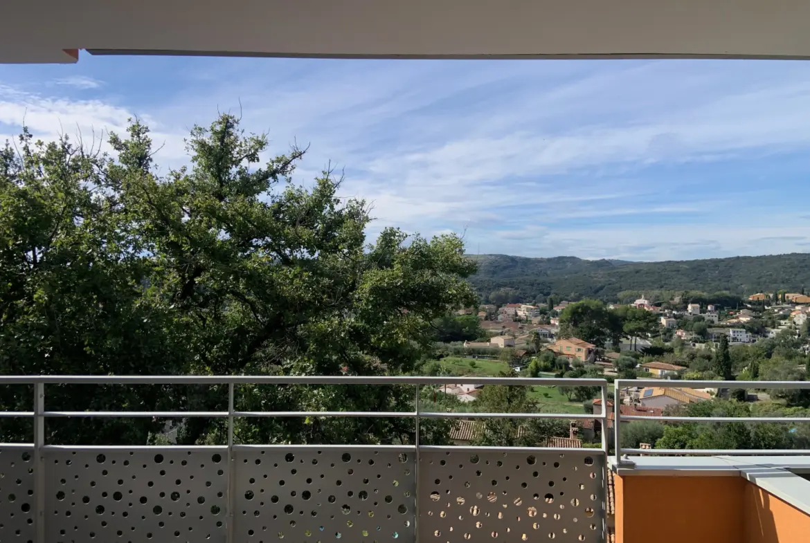 Appartement 2 pièces neuf à Cagnes-sur-Mer avec terrasse 