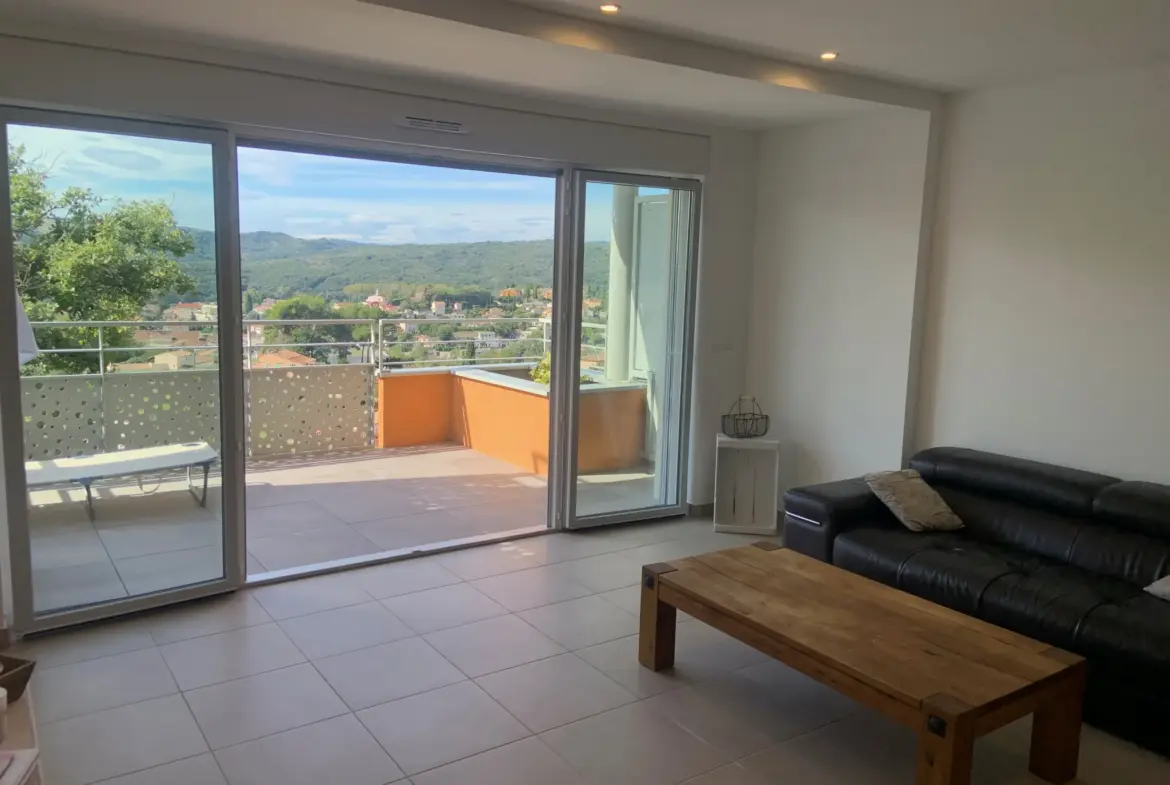 Appartement 2 pièces neuf à Cagnes-sur-Mer avec terrasse 