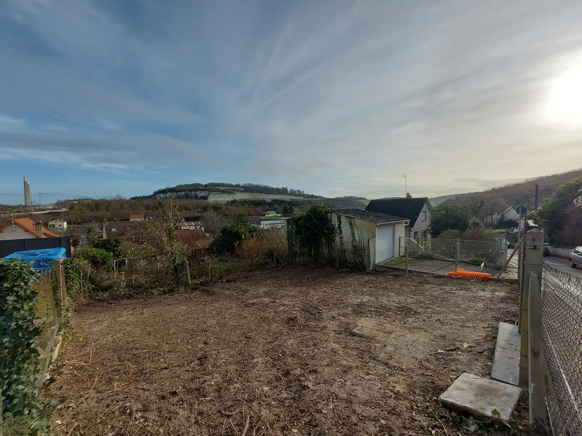 Terrain constructible de 265 m² à vendre à Mantes-La-Ville 