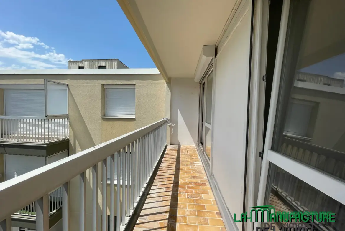 À vendre : Appartement F5 de 100,29 m² avec balcon aux hauts de Jacquard 