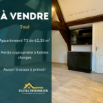 Appartement chaleureux de 3 pièces à vendre à Toul – 62,35 m²