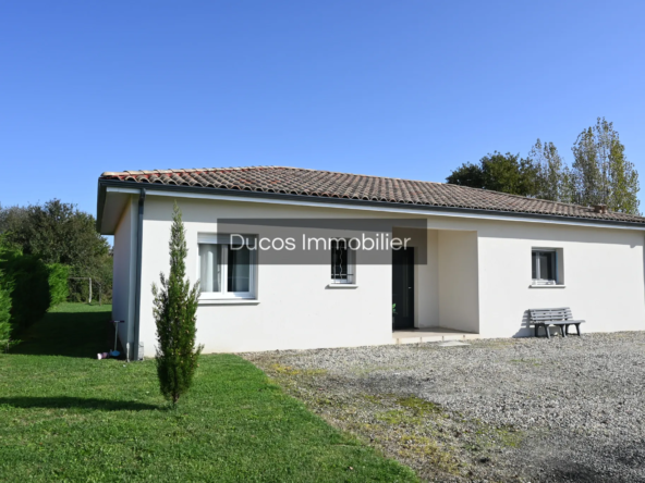 Maison récente sur l'axe Marmande-Tonneins à Longueville