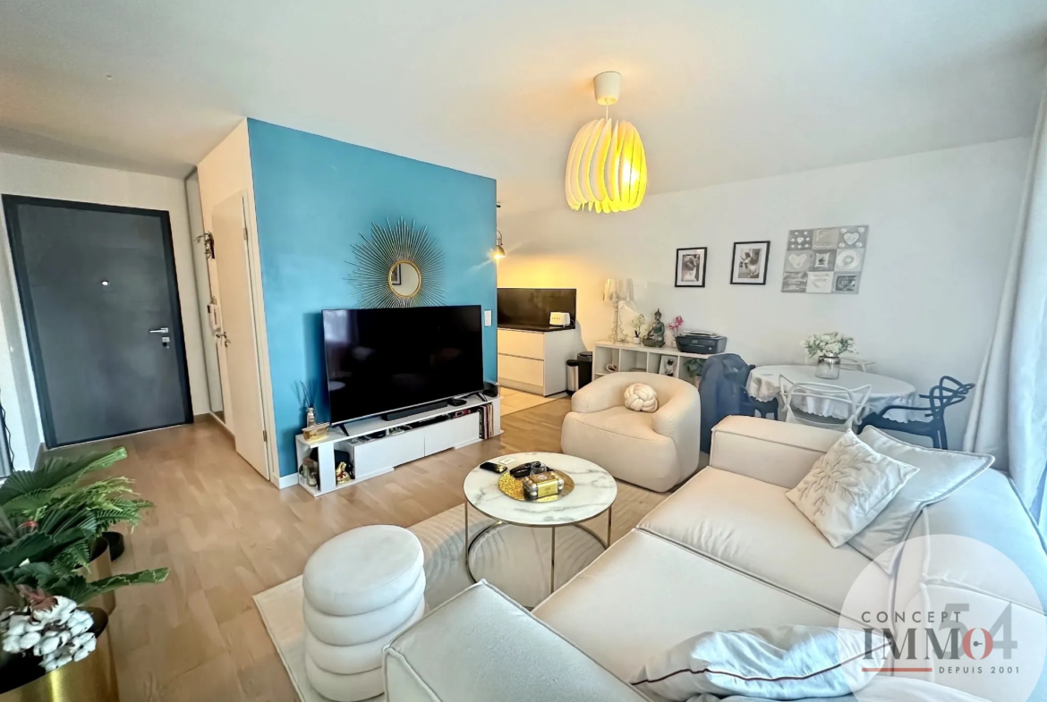 À vendre : Appartement F3 de standing à Metz - Quartier de l'Amphithéâtre 