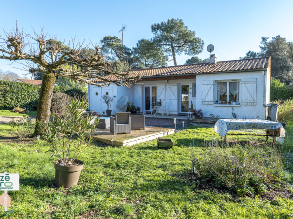 Maison plain-pied à vendre près de la plage à Longeville sur Mer